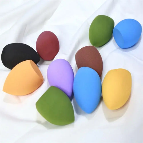 Bling Hair 1pcs Random color Makeup Blender Cosmetic Puff Makeup Sponge Cushion Foundation Powder Sponge Beauty Tool Women Make Up Accessories