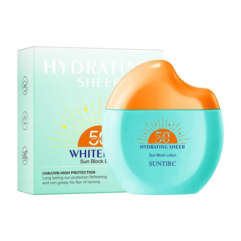 Sun Advanced Hydration Ultra-Lightweight Face Sunscreen SPF 50 with Hyaluronic Acid & Humectants, Hydrating Sunscreen for Face, Non Comedogenic and Hypoallergenic,#Summervibes