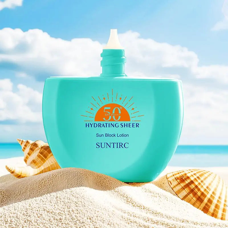 Sun Advanced Hydration Ultra-Lightweight Face Sunscreen SPF 50 with Hyaluronic Acid & Humectants, Hydrating Sunscreen for Face, Non Comedogenic and Hypoallergenic,#Summervibes